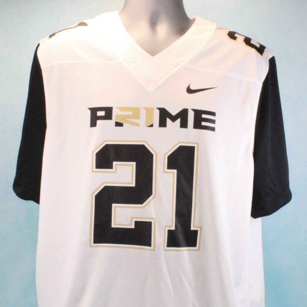 Coach Prime Short Sleeve V-Neck Shirt Jersey Men's Size Large